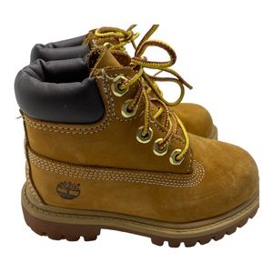 Timberland toddler premium boots wheat size 8
